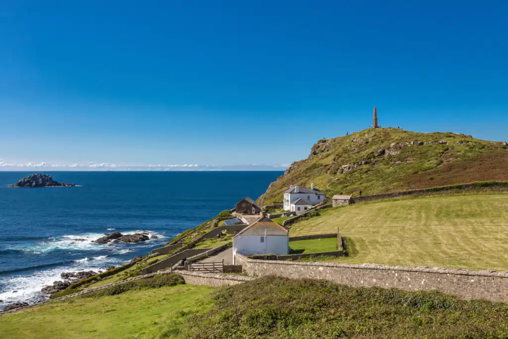 Cape Cornwall mine is a popular National Trust attraction in South Cornwall.