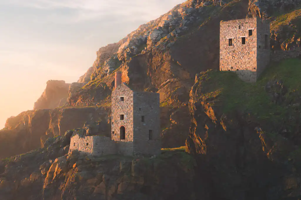 Botallack Mines. Cornwall, England