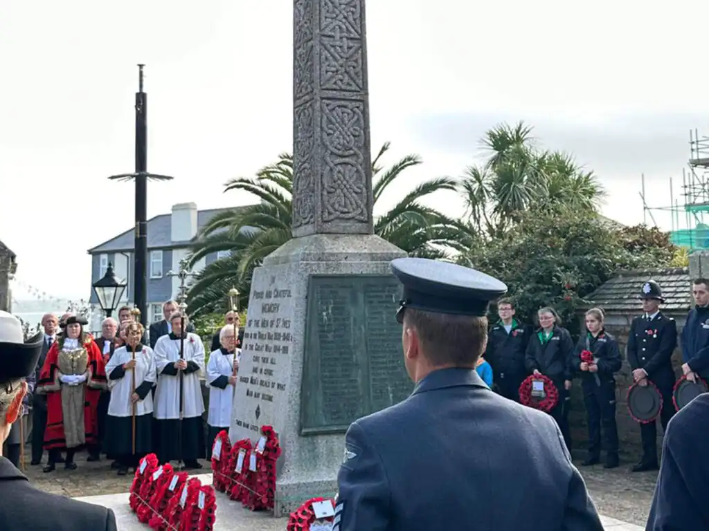 The Royal British Legion in St Ives, which is sponsored by Cornish Escapes.