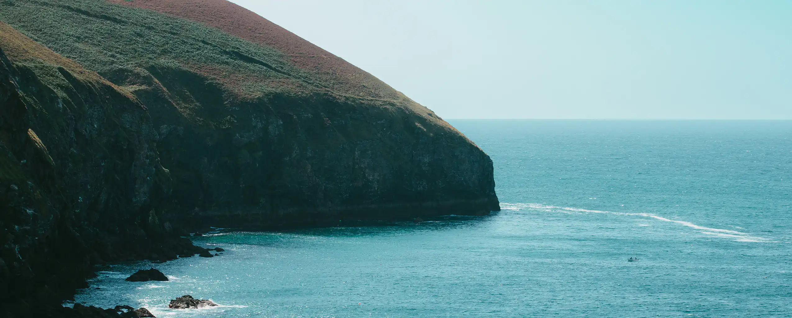 Coastal cliffs near St Agnes, one of the most popular places for holiday cottages in Cornwall.